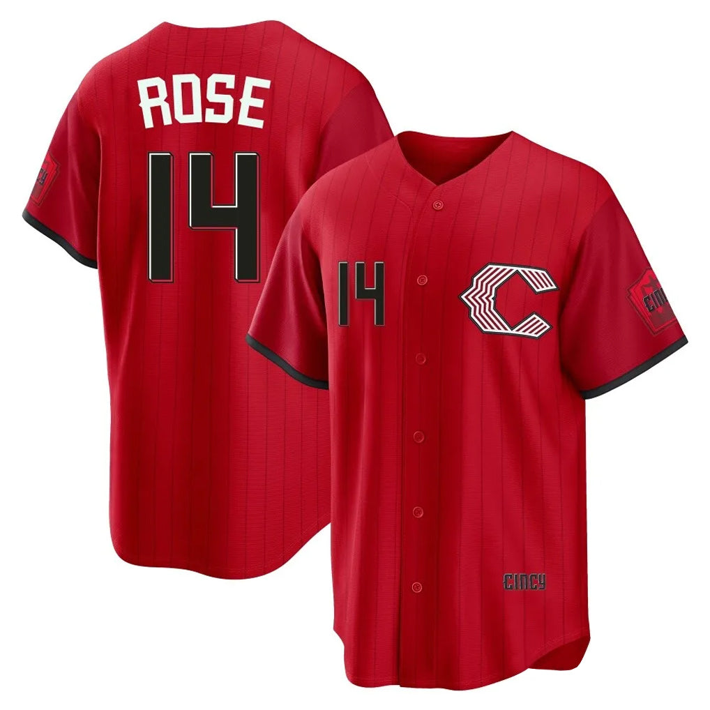 C.Reds #14 Pete Rose Player Red 2026 City Connect Home Game Fdoa Stitched Jerseys