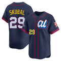 D.Tigers #29 Tarik Skubal Player Navy Limited American League All-Star Edition Fdoa Stitched Jerseys