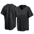 D.Tigers #3 Alan Trammell Player Black T-shirt Home Game Fdoa Stitched Jerseys