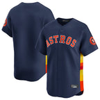 H.Astros ## Astros Blank Player Navy Home Limited Fdoa Stitched Jerseys