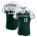 C.Rockies #19 Charlie Blackmon Player Green City Connect Limited Elite Home Fdoa Stitched Jerseys