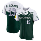 C.Rockies #19 Charlie Blackmon Player Green City Connect Limited Elite Home Fdoa Stitched Jerseys