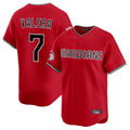 C.Guardians #7 George Valera Player Red Limited Home Fdoa Stitched Jerseys
