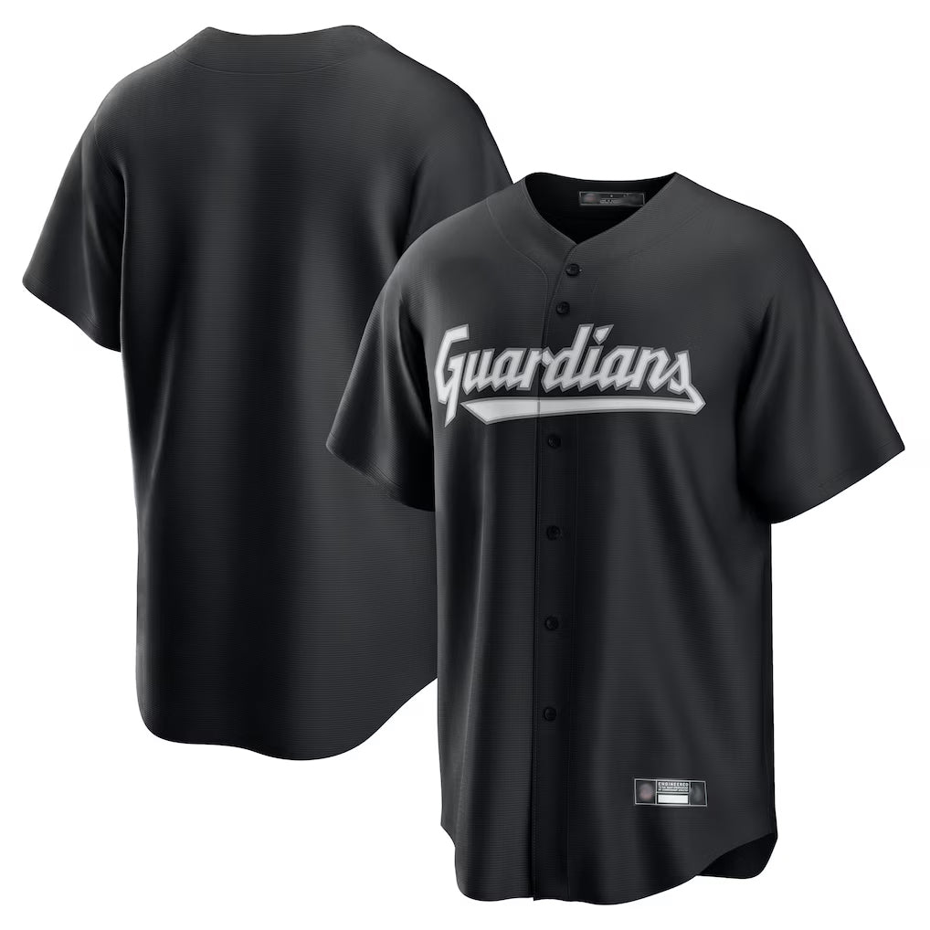 C.Guardians ## Guardians Blank Player Black Home Game Fdoa Stitched Jerseys