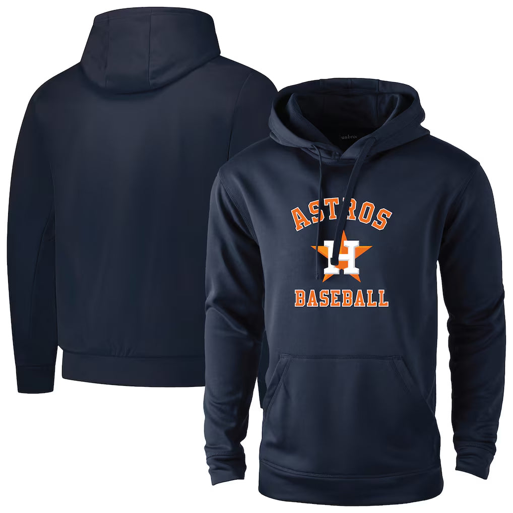 H.Astros ## Astros Blank Player Navy Pullover Hoodie Fdoa Stitched Jerseys