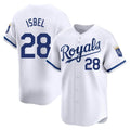 KC.Royals #28 Kyle Isbel Player White Alt Limited Home Fdoa Stitched Jerseys
